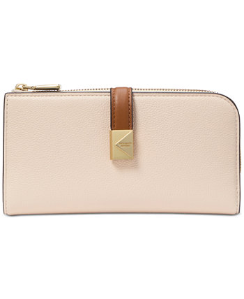 Бумажник Kate Spade New York Deco Colorblocked Pebbled Leather Slim Zip Kate Spade New York