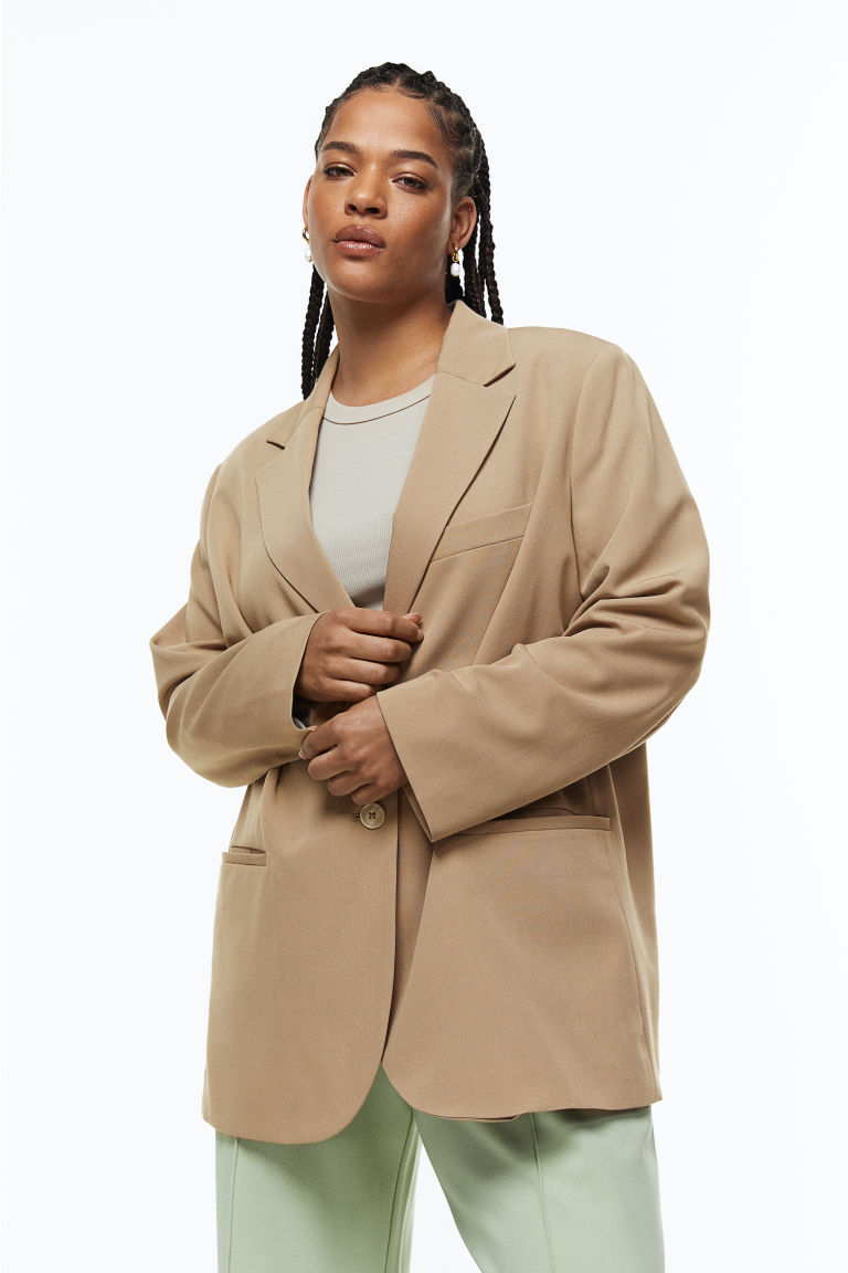 Однобортный пиджак H&M