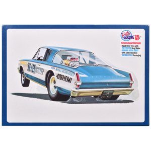 1966 Plymouth Barracuda Funny Car "Hemi Hustler" (Skill 2) 1/25 Plastic Model Kit by AMT AMT