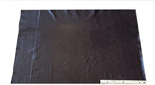 Dangerous Threads A-1 Upholstery Leather Pieces - Grade A - Various Sizes and Colors (Black - 1 SF) Dangerous Threads