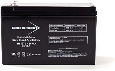 12V 7AH SLA Battery F1 Terminal Bright Way Group