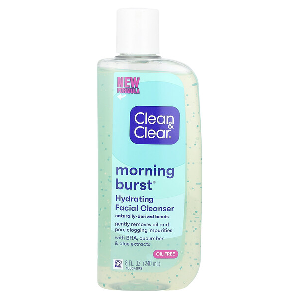 Morning Burst, Увлажняющее очищающее средство для лица, 8 жидких унций (240 мл) Clean & Clear
