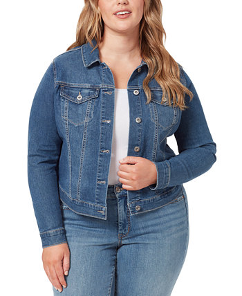 Модная джинсовая куртка с длинными рукавами Jessica Simpson