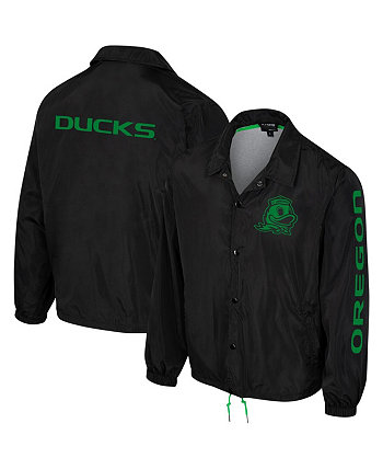 Мужская и женская куртка на кнопках Black Oregon Ducks Coaches The Wild Collective