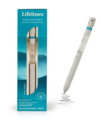 Диффузор-ручка с картриджем с 4 ароматами цвета Crisp Mountain Air Lifelines