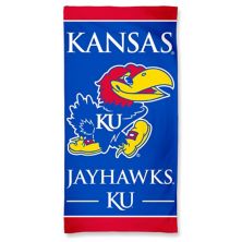 WinCraft Kansas Jayhawks 30&#34; x 60&#34; Fiber Beach Towel Wincraft