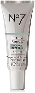 No7 Future Renew Damage Reversal Serum - Anti-Aging Face Serum for Glowing Skin - Hyaluronic Acid + Niacinamide for Sun Damage Reversal - Dermatologist-Approved, Sensitive Skin Suitable (0.84 Fl Oz) No7