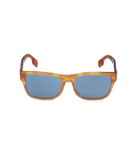 Прямоугольные солнцезащитные очки 57 мм Burberry