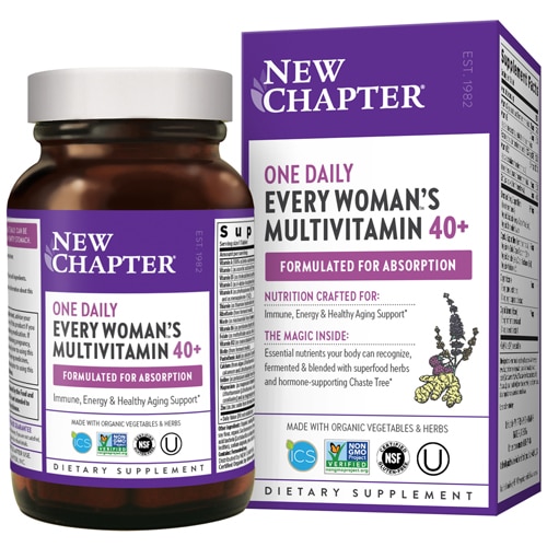 Мультивитамин Для Женщин 40+ - 30 таблеток - New Chapter New Chapter