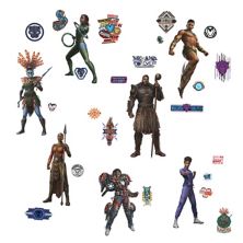 Marvel Black Panther Wakanda Forever Wall Decals 29-piece Set by RoomMates RoomMates