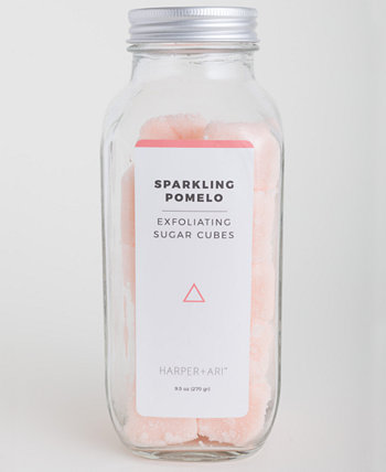 Отшелушивающие сахарные кубики Sparkling Pomelo, 9,5 унций. Harper + Ari