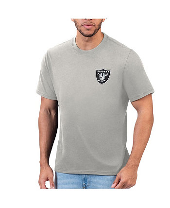 Men's Silver Las Vegas Raiders T-shirt Margaritaville