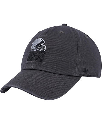 Мужская шапка темно-серого цвета Cleveland Browns Clean Up Tonal Adjustable Hat '47 Brand