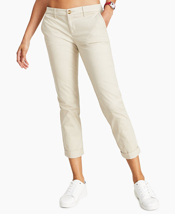 Прямые брюки чино с манжетами TH Flex, созданные для Macy's Tommy Hilfiger