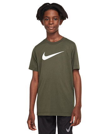 Футболка для Мальчиков Nike Dri-FIT Legend с Графическим Принтом Nike