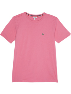 Однотонная футболка с круглым вырезом с короткими рукавами (для малышей / маленьких детей / детей старшего возраста) Lacoste Kids