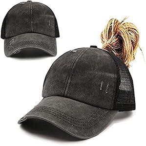 Бейсболка ProMindFun Womens Pony Hat High Ponytail Baseball Cap ProMindFun