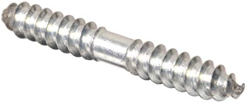 43435 5/16-Inch x 4-Inch Dowel Screw, 15-Pack , Zinc The Hillman Group