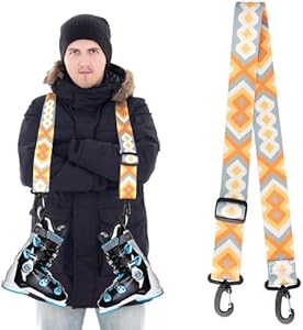 Сумка для горных лыж NQEUEPN Ski and Boot Carrier Straps NQEUEPN