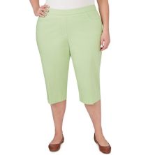 Plus Size Alfred Dunner Miami Clamdigger Pull-On Pants Alfred Dunner