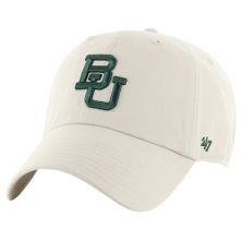 Men's '47 Cream Baylor Bears Vintage Clean Up Adjustable Hat Unbranded