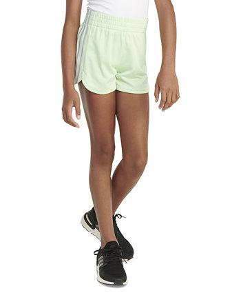 Big Girls 3-Stripe Pacer Mesh Shorts Adidas