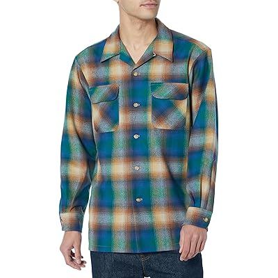 Рубашка Pendleton Board из 100% овечьей шерсти, устойчивая к воде, запахам и пятнам Pendleton