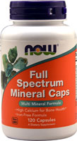 Full Spectrum Mineral Caps -- 120 Capsules (Капсулы) NOW Foods