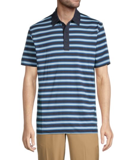 Полосатая рубашка-поло Milford Dunning Golf