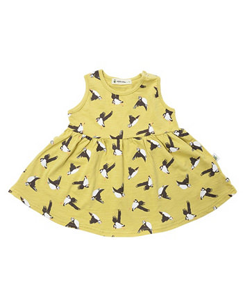 Платье для девочек из органического хлопка Baby Puffins Earth Baby Outfitters