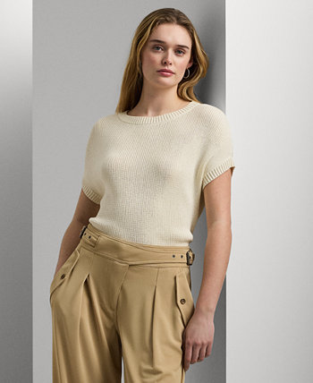 Petite Rib-Knit Crewneck Sweater LAUREN Ralph Lauren