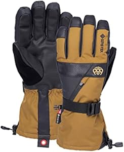 686 Men's Gore-TEX Smarty 3-in-1 Gauntlet Glove - Fabric Shell with Removable Wool Blend Liner - Water & Weather Resistant 686