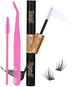 Bond and Seal Lash Glue Strong Hold Lash Cluster Glue 2 in 1 Lash Bond and Seal Waterproof Long Lasting Cluster Lash Glue by Ruairie Ruairie