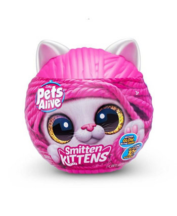 Интерактивная плюшевая игрушка Zuru Smitten Kittens Series 1 Pets Alive