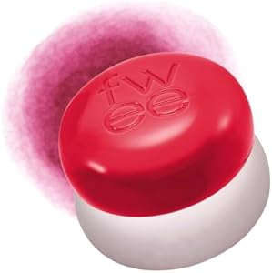 Lip&Cheek Blurry Pudding Pot | Reddish Moment - Ambitious | Makeup Blush, Buildable Lightweight, Multi-Use Soft Matte Finish | 5g Fwee