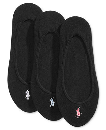 Набор из 3 женских сверхнизких носков для закрытых носков Ralph Lauren