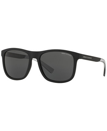 Женские солнцезащитные очки с низким мостиком, AX4077Sf 56 Armani Exchange