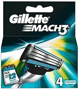 GILLETTE MACH 3 BLADES 4 Mach3