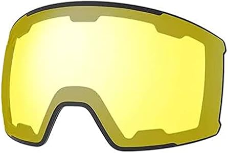 EXP VISION Ski Goggles Magnetic Snowboard Goggles Frameless for Men Women, OTG Anti Fog Interchangeable Lens EXP VISION