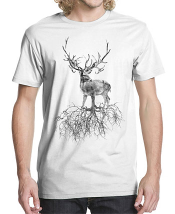 Мужская футболка с рисунком Roots Go Deep Beachwood