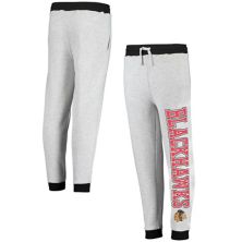 Youth Heathered Gray Chicago Blackhawks Skilled Enforcer Sweatpants Outerstuff