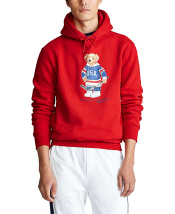 Polo hockey bear hoodie outlet