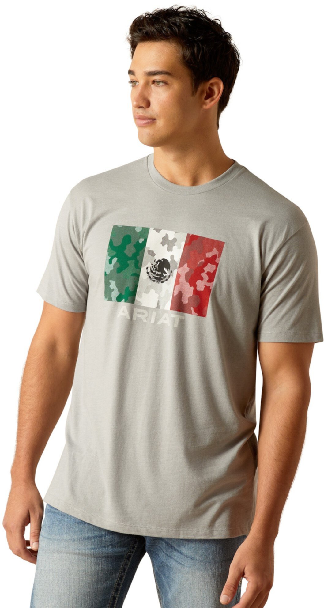 Mexico Camo Flag T-Shirt Ariat