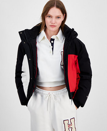 Женский Пуховик Tommy Jeans Cropped Flag Tommy Jeans