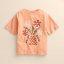 Детская футболка из органического хлопка с коротким рукавом Little Co. by Lauren Conrad Little Co. by Lauren Conrad