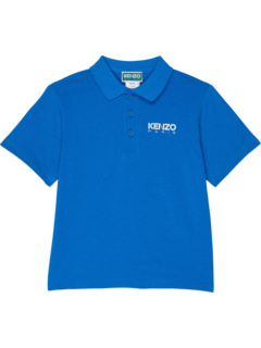 Short Sleeve Polo Front Embroidered Logo (Toddler/Little Kids) Kenzo Kids