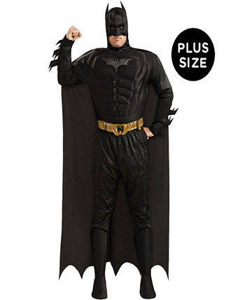 Купить Seasons Мужская Batman The Dark Knight Rises Мускульный сундук Deluxe Plus Костюм BuySeasons