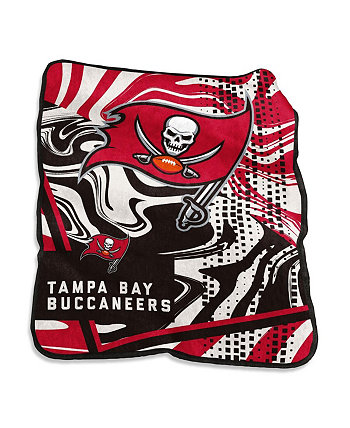 Декоративное одеяло Tampa Bay Buccaneers размером 50 x 60 дюймов с вихревым эффектом Raschel Logo Brand
