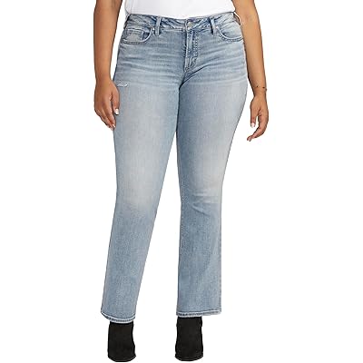 Джинсы Silver Jeans Co. Plus Size Britt с низкой посадкой и узким кроем W90601SCV211 Silver Jeans Co.