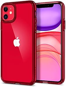 Чехол Ultra Hybrid для Apple iPhone 11 (2019) - Кристально чистый, TPU и ПК, защита экрана и камеры Spigen